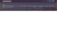 Desktop Screenshot of csce.ca