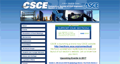 Desktop Screenshot of csce.org